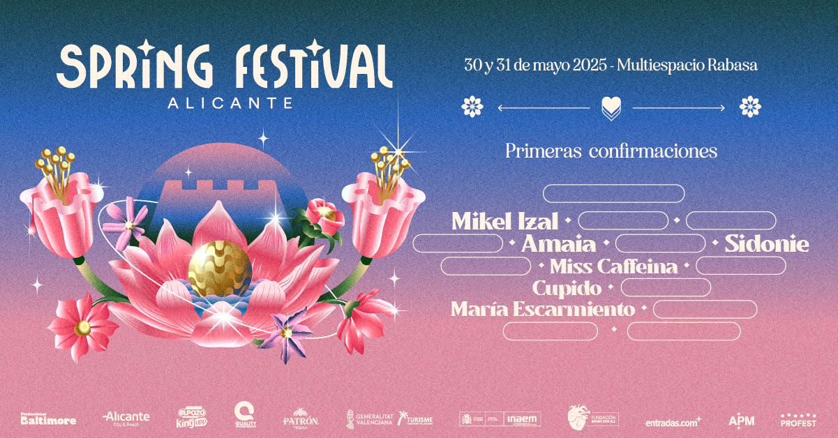 Mikel Izal, Amaia, Sidonie, Miss Caffeina, Cupido y María Escarmiento, primeras confirmaciones de Spring Festival 2025