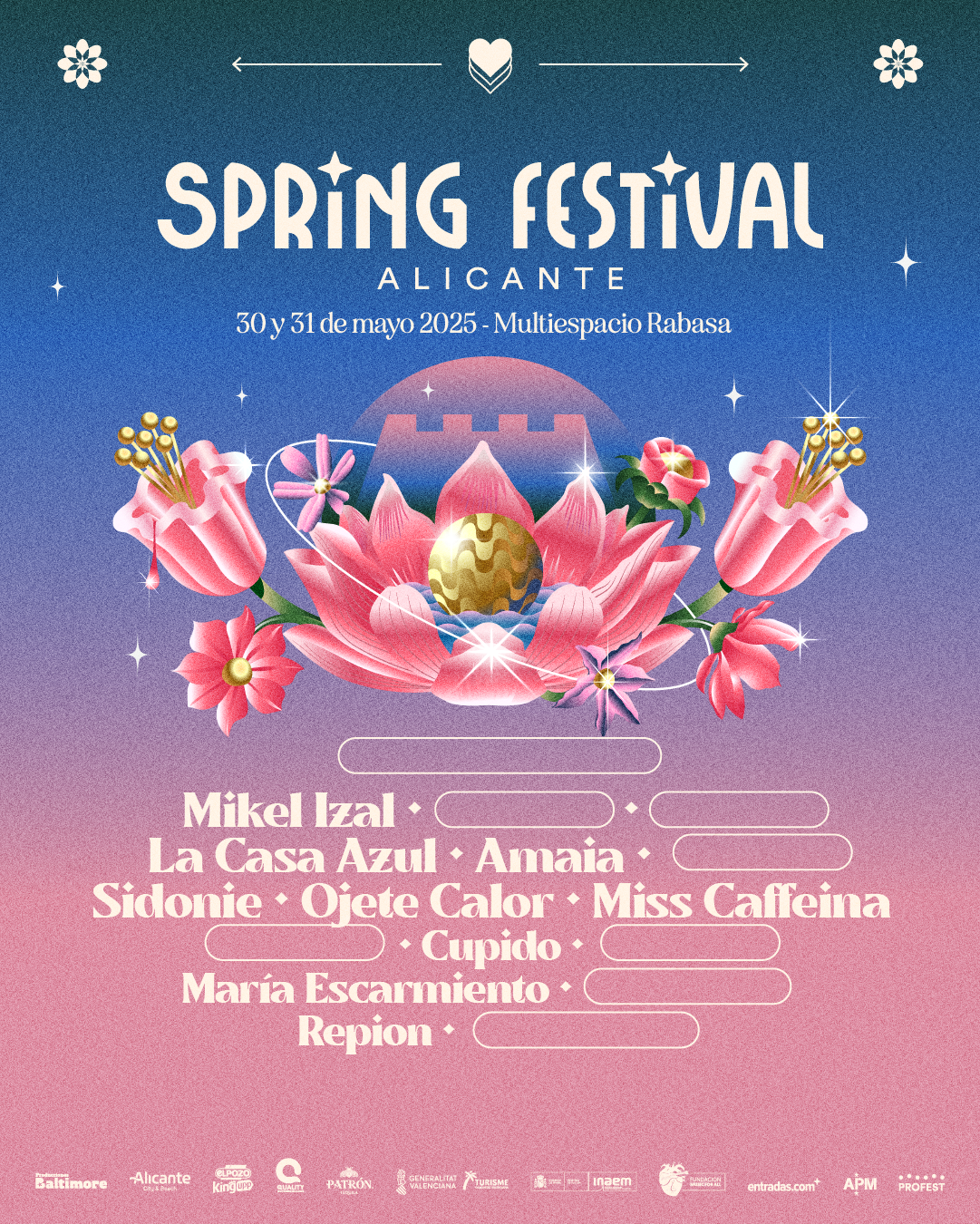 Ojete Calor y Repion nuevas confirmaciones de Spring Festival 2025