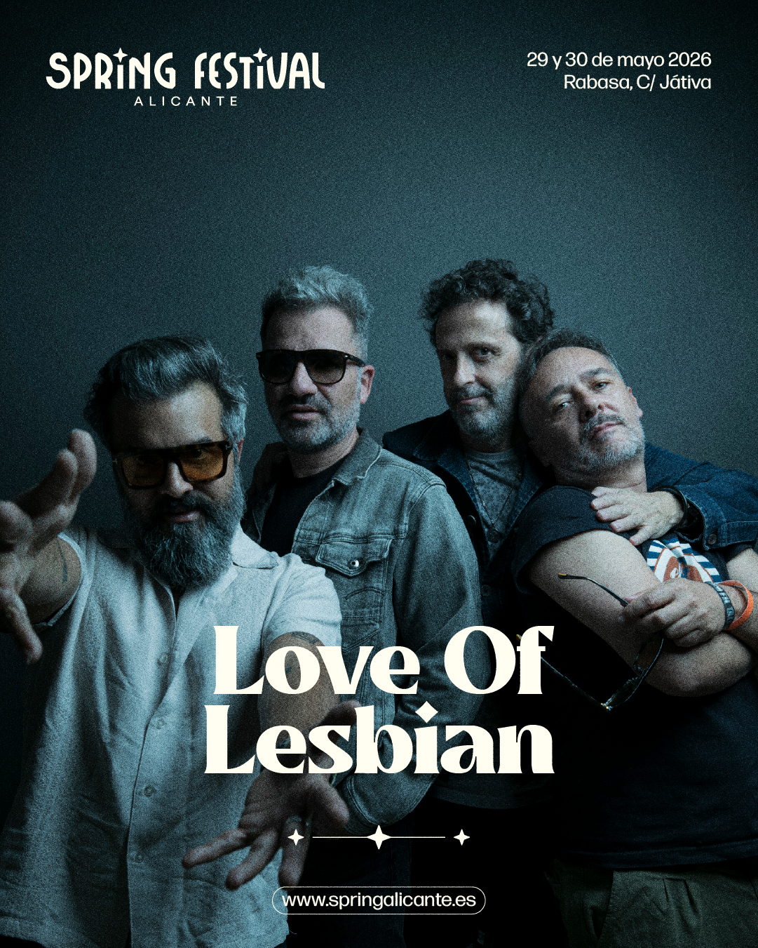 Love of Lesbian cierra el cartel de Spring Festival 2026 con su gira de despedida